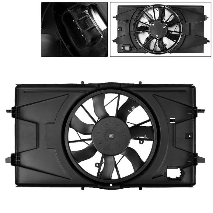 ( xTune ) Radiator Fan For Chevy Cobalt 05-10 2.2L