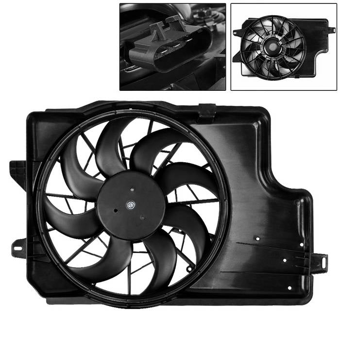 ( xTune ) Radiator Fan For Ford Mustang 94-96 V6 3.8L