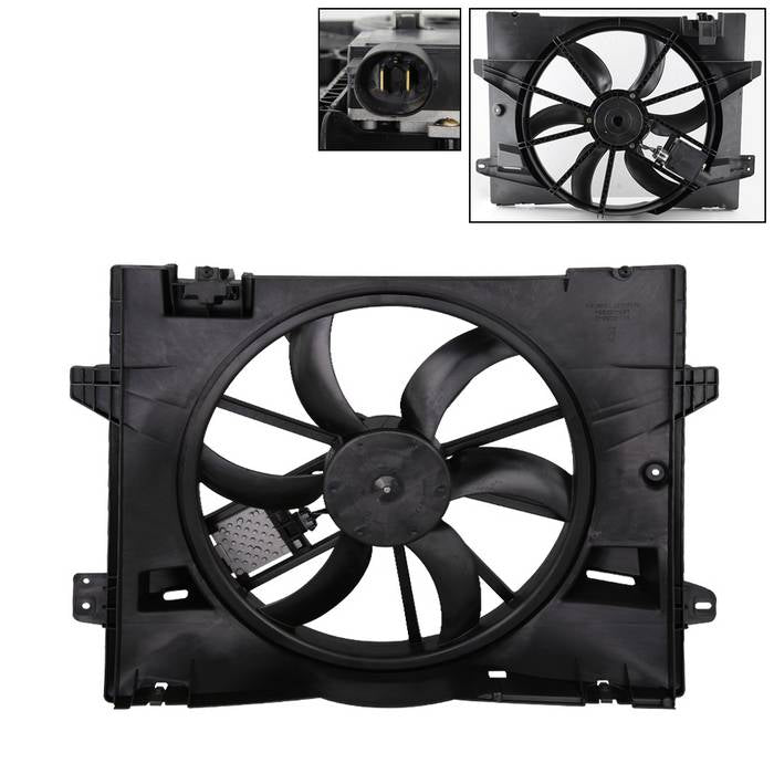 ( xTune ) Radiator Fan For Lincoln Town Car 05-11  Ford Crown Victoria 06-11