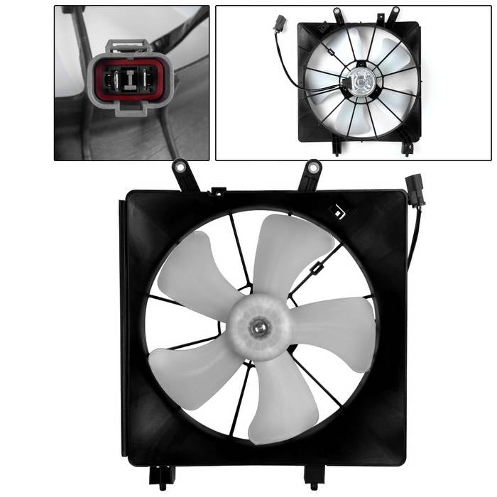 ( xTune ) Radiator Fan For Honda Civic 02-05 2/4Dr (not fit Hybrid) HO3115115