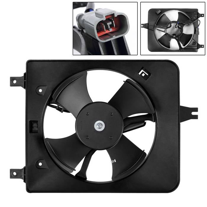 ( xTune ) Radiator Fan For Honda Accord 98-02 2.3L