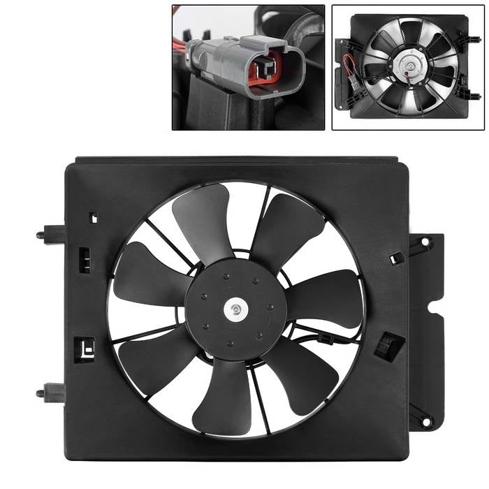 ( xTune ) Radiator Fan For Honda CRv 02-06 2.4L  Honda Elment 03-06